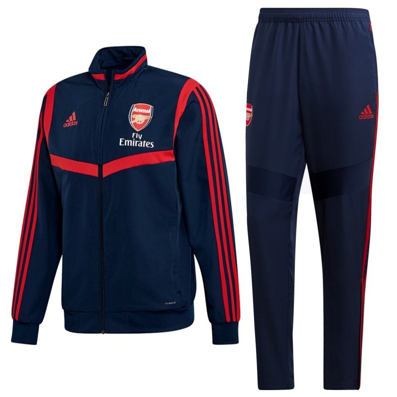 Arsenal FC navy presentation tracksuit 2019/20 - Adidas - SportingPlus.net