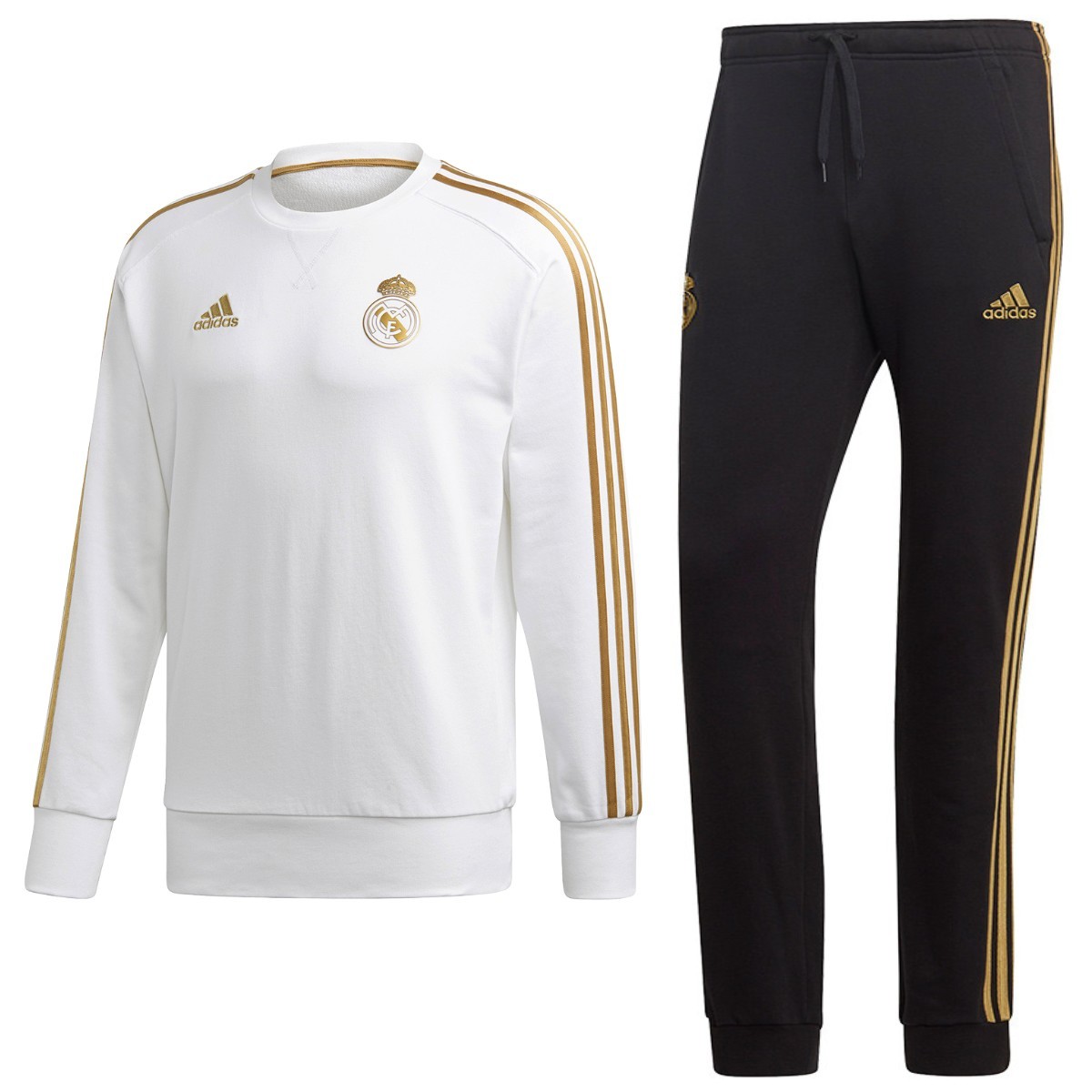 escarabajo prisa Matemático Real Madrid sweat chandal de entreno 2019/20 - Adidas