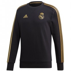Felpa da allenamento nera Real Madrid 2019/20 - Adidas