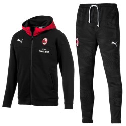 Tuta nera da rappresentanza casual AC Milan 2019/20 - Puma