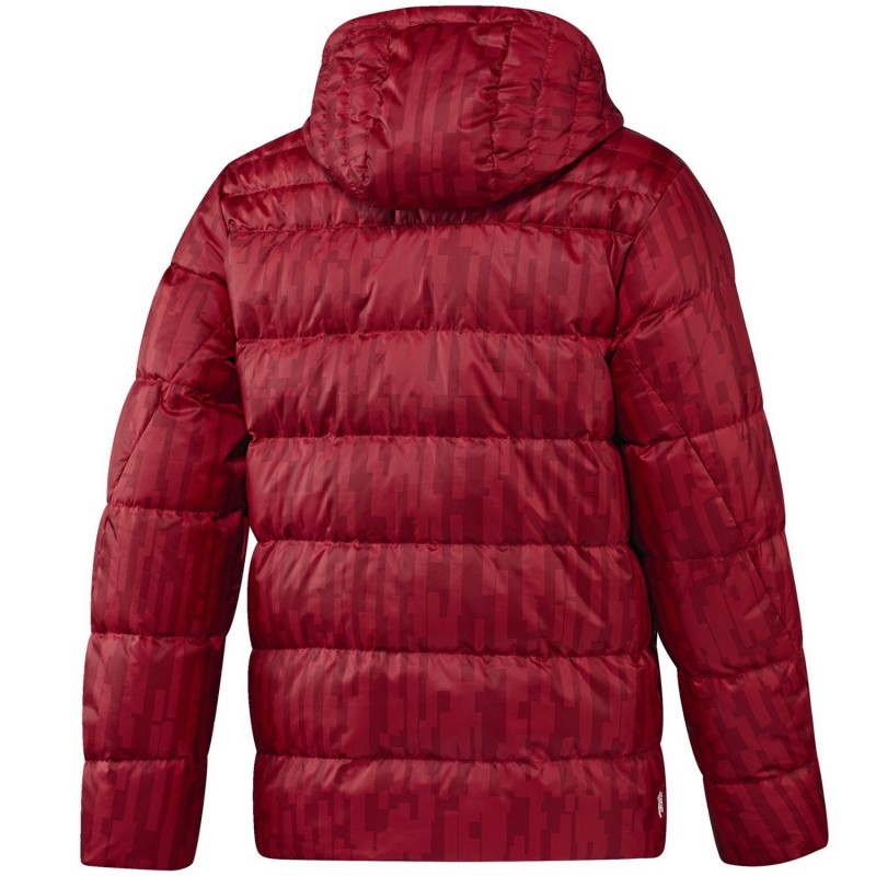red adidas coat