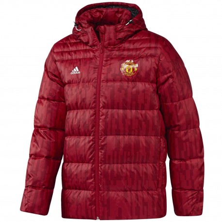 Manchester United technical padded trainingsjacke 2017/18 rot - Adidas