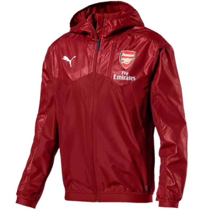 Arsenal training technical rain jacket 