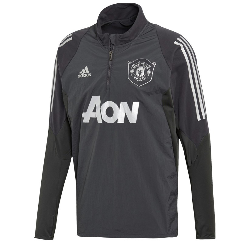 Manchester United UCL training technical sweat top 2019/20 ...