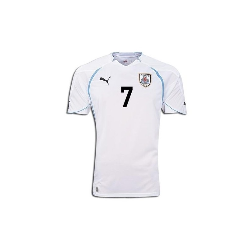 Maglia Nazionale Uruguay Away 2010/12 Cavani 7 by Puma - SportingPlus