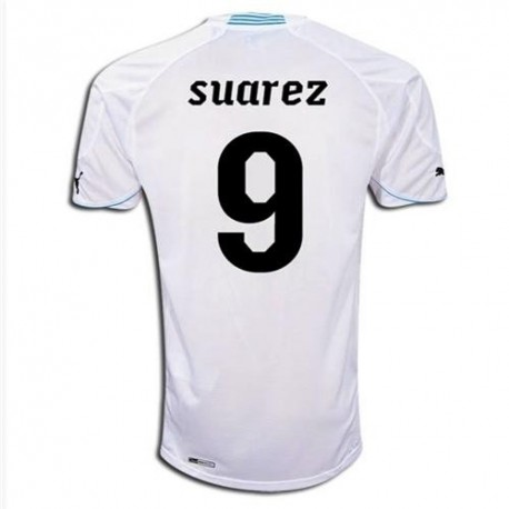 Nacional Uruguay lejos camiseta 2010/12 9 Suarez por Puma