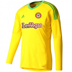 Brentford FC Home goalkeeper football shirt 2017/18 - Adidas