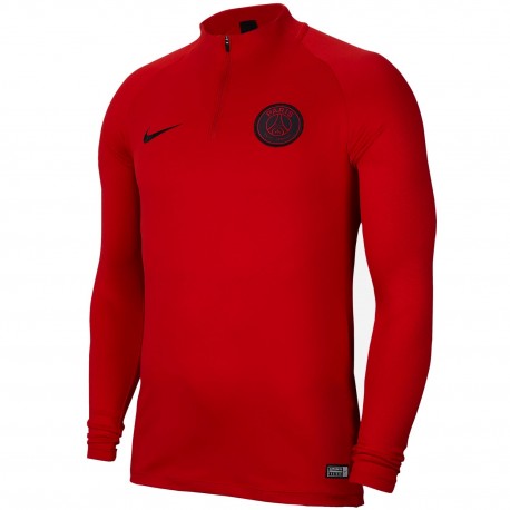 Tech sweat top d'entrainement Paris Saint Germain 2019/20 rouge - Nike