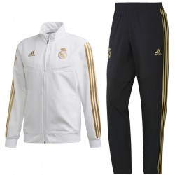 tuta adidas bianca e oro