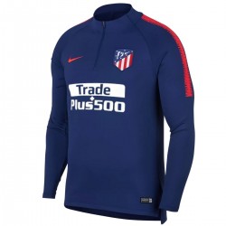 Atletico Madrid blue technical training sweatshirt 2018/19 - Nike