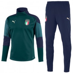 Tuta tecnica allenamento verde nazionale Italia 2019 - Puma