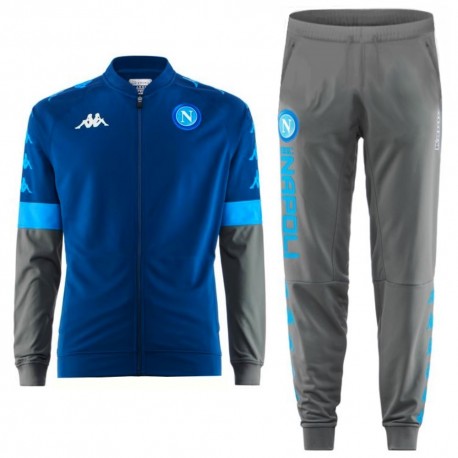 SSC Napoli EU presentation tracksuit 2019/20 blue/grey - Kappa