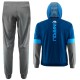 SSC Napoli EU hooded Trainingsanzug 2019/20 blau/grau - Kappa