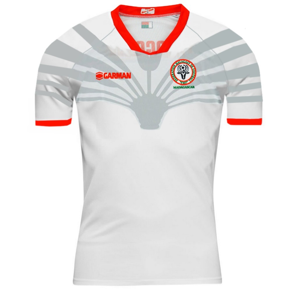 Maglia Madagascar Nazionale 2019 AFCON Garman Home - Nuova Senza Etichette