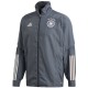 Germany football team grey presentation tracksuit 2020/21 - Adidas
