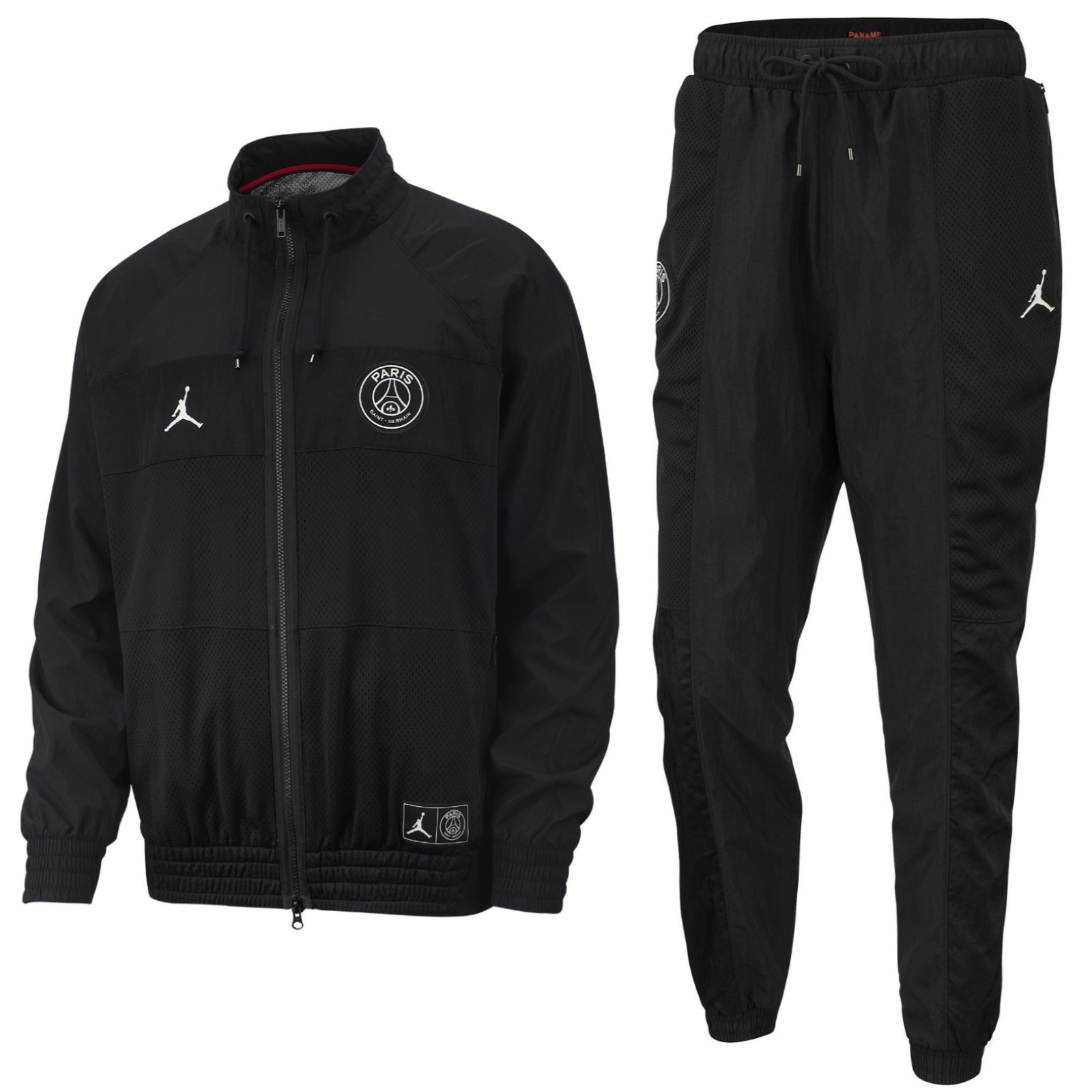 jordan tracksuit black and gold