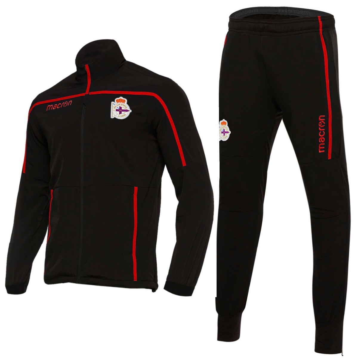 Deportivo La Coruna training presentation tracksuit 2018 19 Macron
