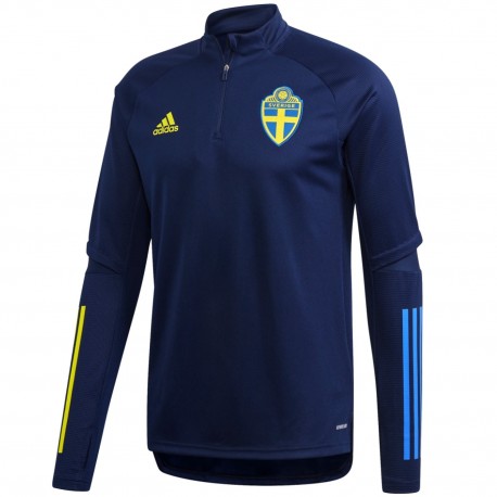 Sudadera tecnica entreno seleccion de Suecia 2020/21 - Adidas
