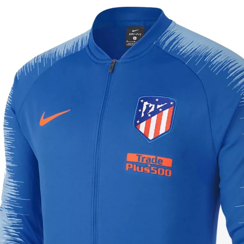 Chaqueta de presentacion Anthem azul Atletico Madrid 2018 ...