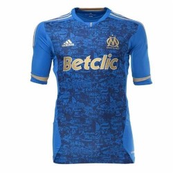 Olympique de Marseille football maillot Away 11/12 Player Issue Techfit - Adidas
