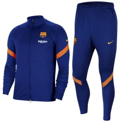 Survetement de presentation FC Barcelone 2020/21 bleu - Nike