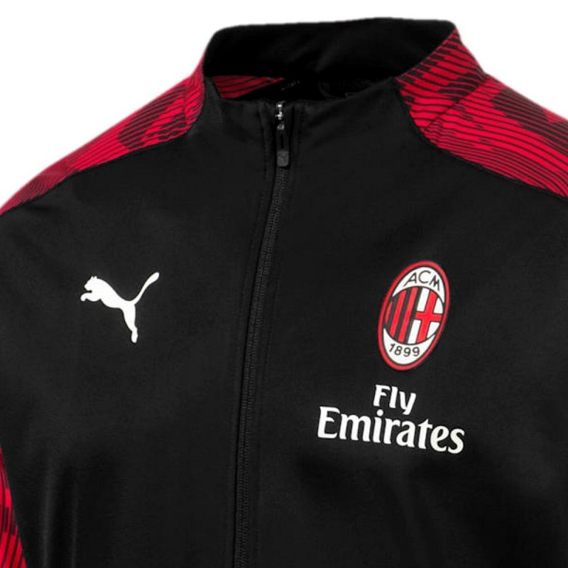 bench Puma AC schwarz trainingsjacke Milan 2019/20 -