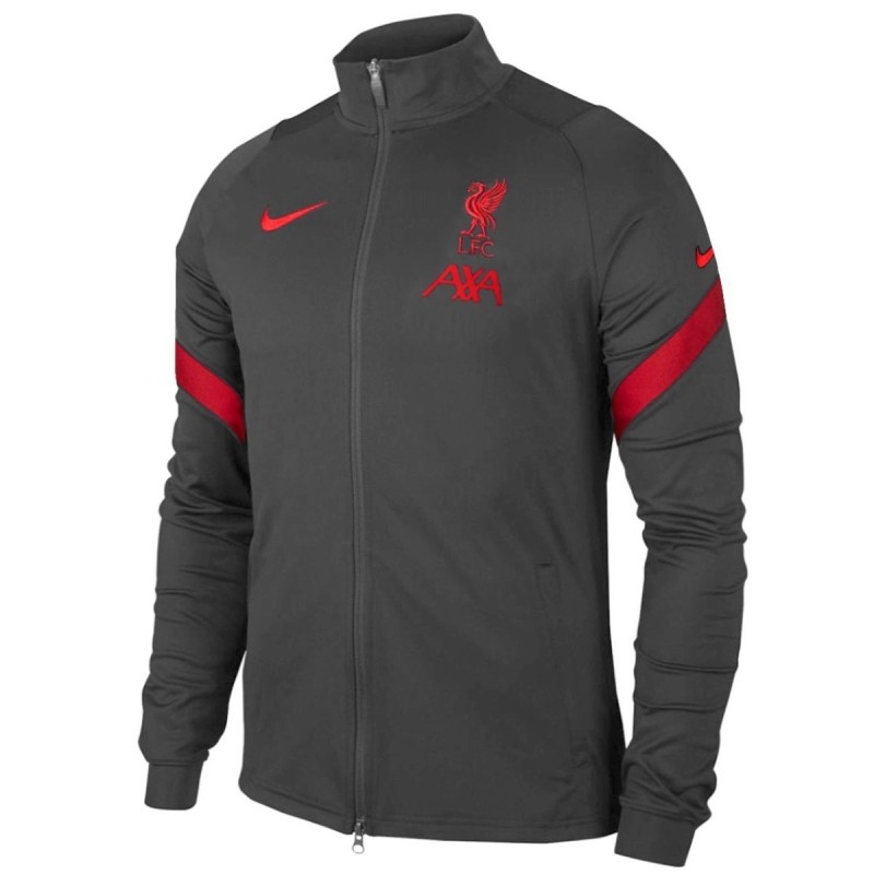 Liverpool FC dark grey training presentation tracksuit 2020/21 - Nike