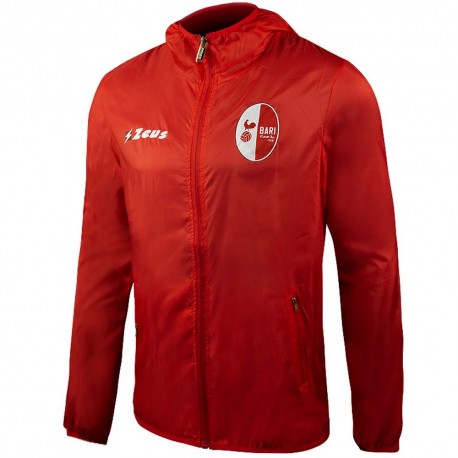 Giacca a vento allenamento rossa calcio Bari FC 2017/18 - Zeus