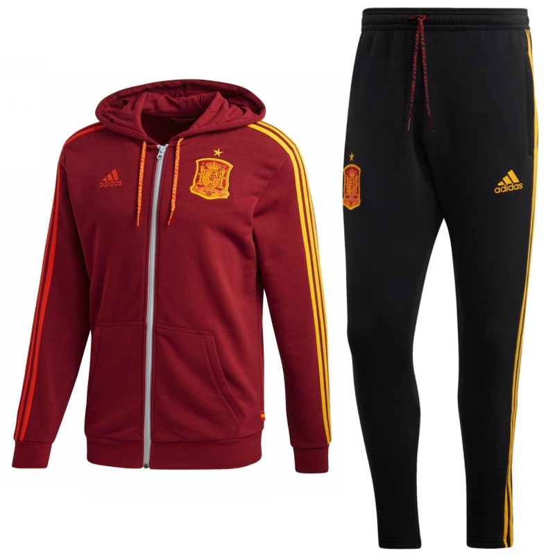 Tuta rappresentanza casual Nazionale Spagna 2020 21 Adidas