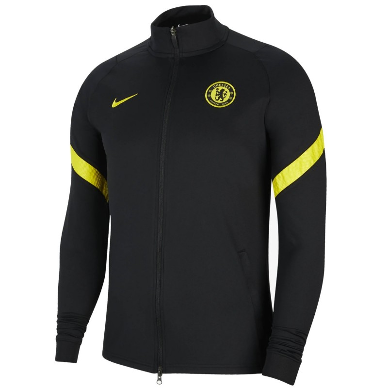 Chelsea FC black training presentation tracksuit 2021/22 - Nike ...