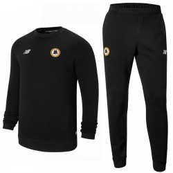 Survetement presentation AS Roma Casual crew 2021/22 noir - New Balance