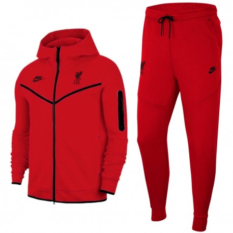 Tuta da rappresentanza Liverpool Tech Fleece 2021/22 - Nike