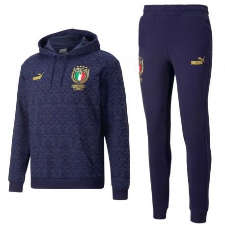 Italien Euro Winner graphic trainingsanzug 2021/22 navy - Puma