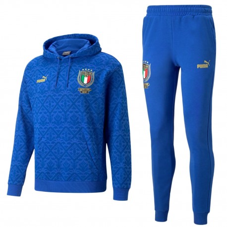 Survetement presentation Italie Euro Winner graphic 2021/22 royal - Puma