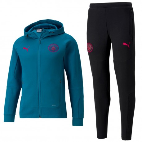 Manchester City casual presentation sweat tracksuit 2022 - Puma