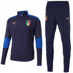 Tuta tecnica allenamento blu nazionale Italia 2020/21 - Puma