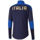 Felpa tecnica allenamento blu nazionale Italia 2020/21 - Puma