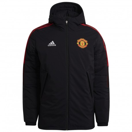 Manchester United Teamgeist technical bench trainingsjacke 2022 - Adidas