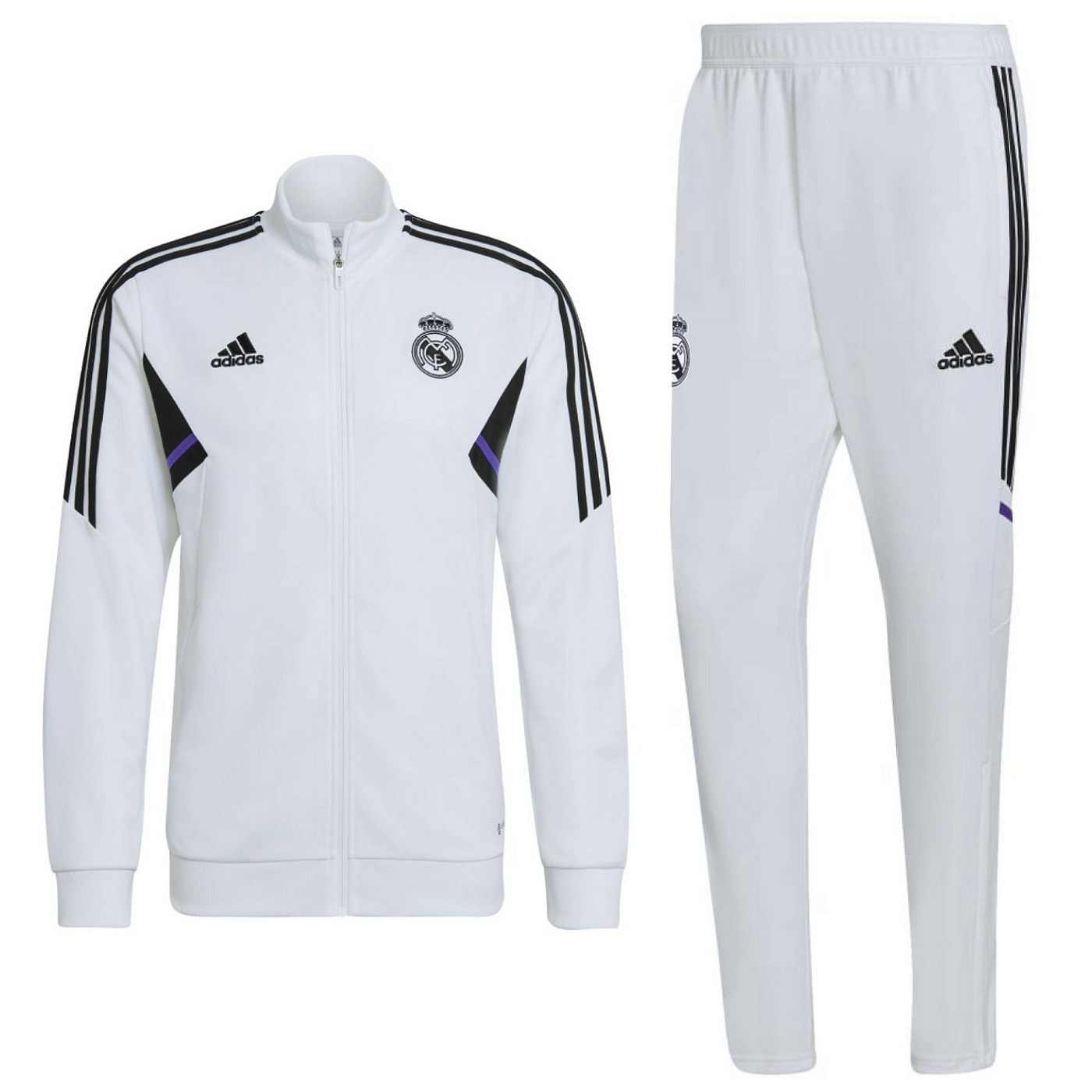 creencia Barra oblicua Alarmante Chandal de entrenamiento blanco Real Madrid 2022/23 - Adidas -  SportingPlus.net