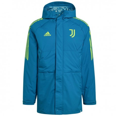 Juventus training bench padded parka jacket 2022/23 - Adidas