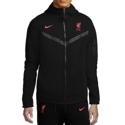 Liverpool FC Tech Fleece black presentation tracksuit 2022/23 - Nike