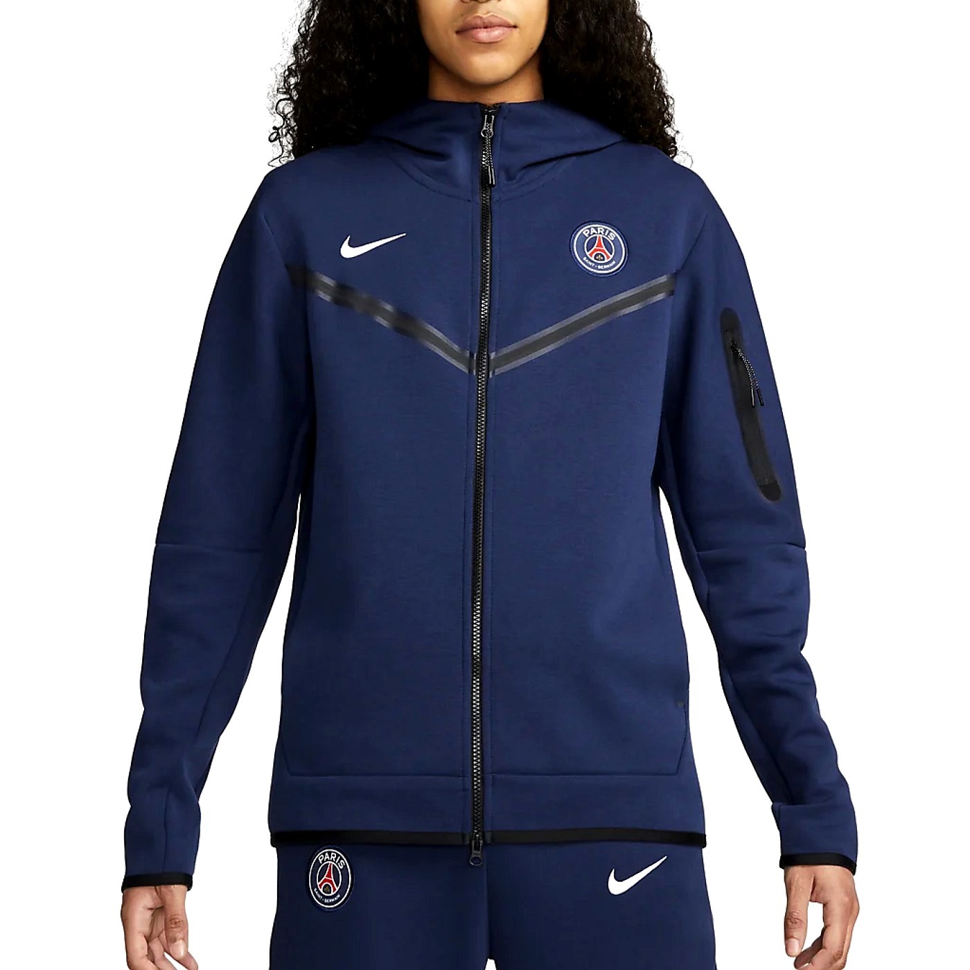 PSG Tech Fleece prasentationsanzug 2022 23 blau Nike SportingPlus