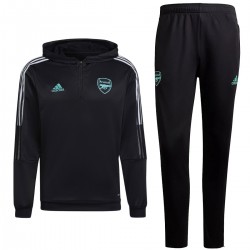 Arsenal Tech kapuze trainingsanzug 2022 schwarz - Adidas