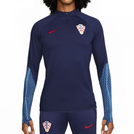 Kroatien Fussball Tech Trainingsanzug 2022/23 blau - Nike