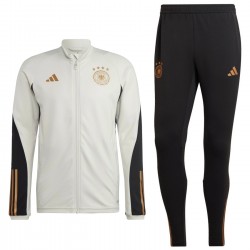 Germany training bench tracksuit 2022/23 white/black - Adidas