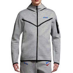 FC Barcelona grey Tech Fleece presentation tracksuit 2022/23 - Nike