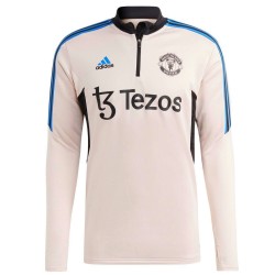 Tech sweat top d'entrainement Manchester United 2023 - Adidas