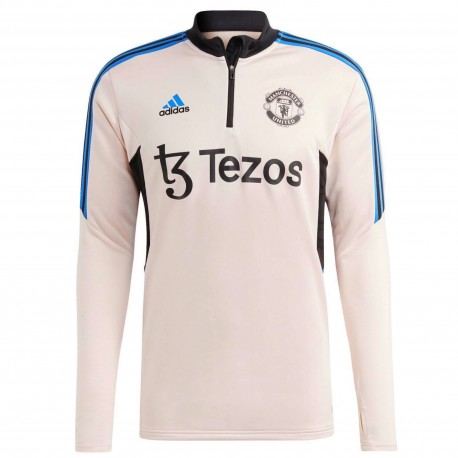 Tech sweat top d'entrainement Manchester United 2023 - Adidas