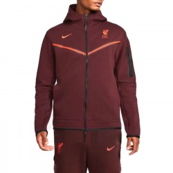 Liverpool FC Tech Fleece dark red presentation tracksuit 2023 - Nike