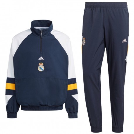 Survetement de presentation Real Madrid Icon 2023 - Adidas